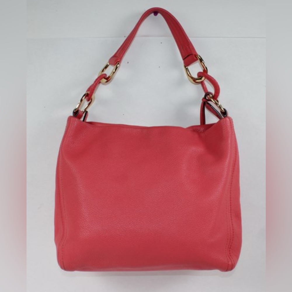 Michael Kors Pink One Strap Shoulder Purse 38S5XOIL2L
11.5" H x 14.5" W x 3.5" D